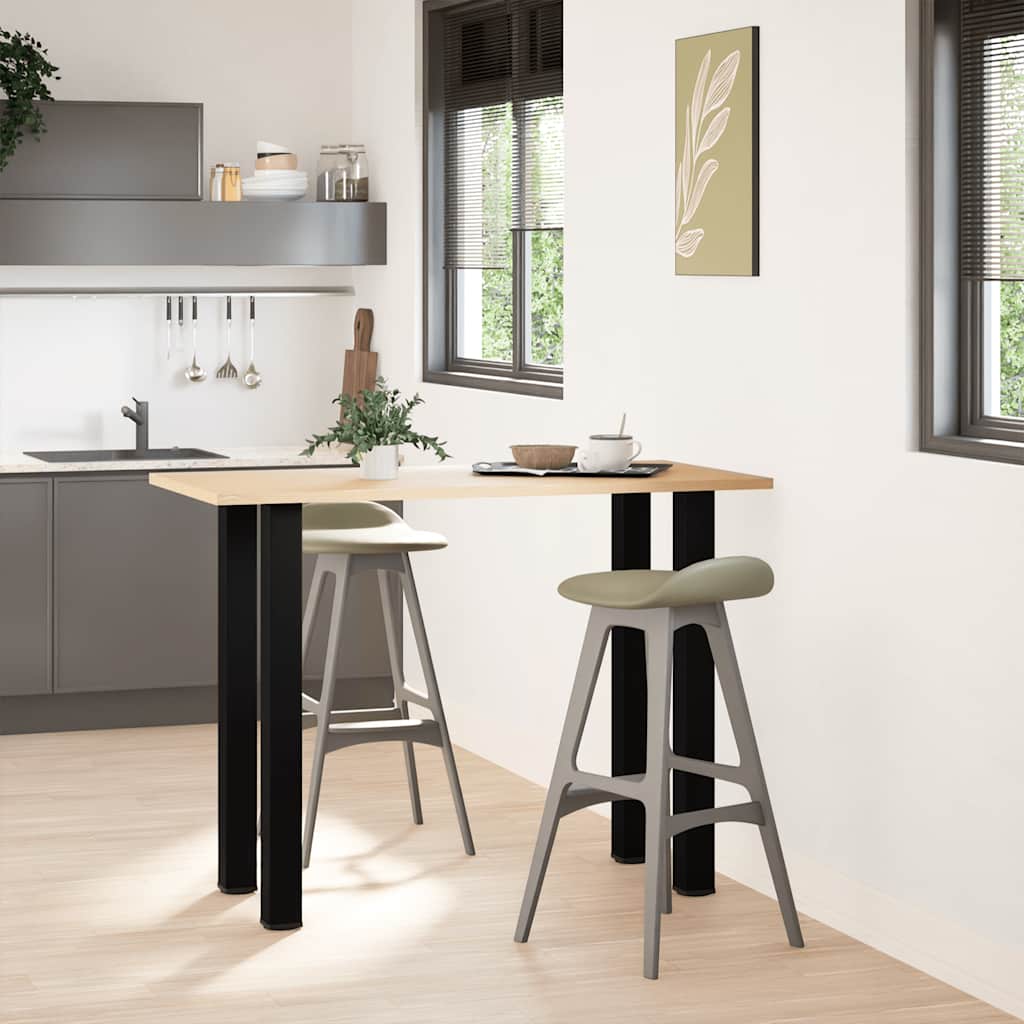 barbordsben 4 stk. sort 90-92 cm stål
