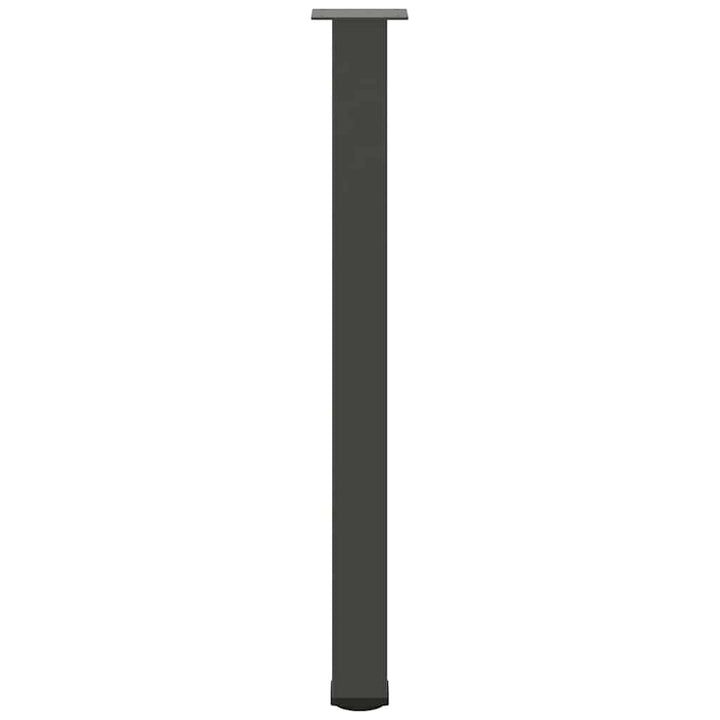 barbordsben 4 stk. antracit 90-92 cm stål