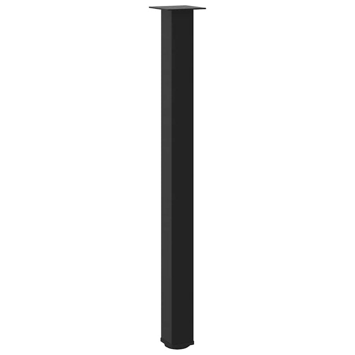 barbordsben 4 stk. sort 110-112 cm stål