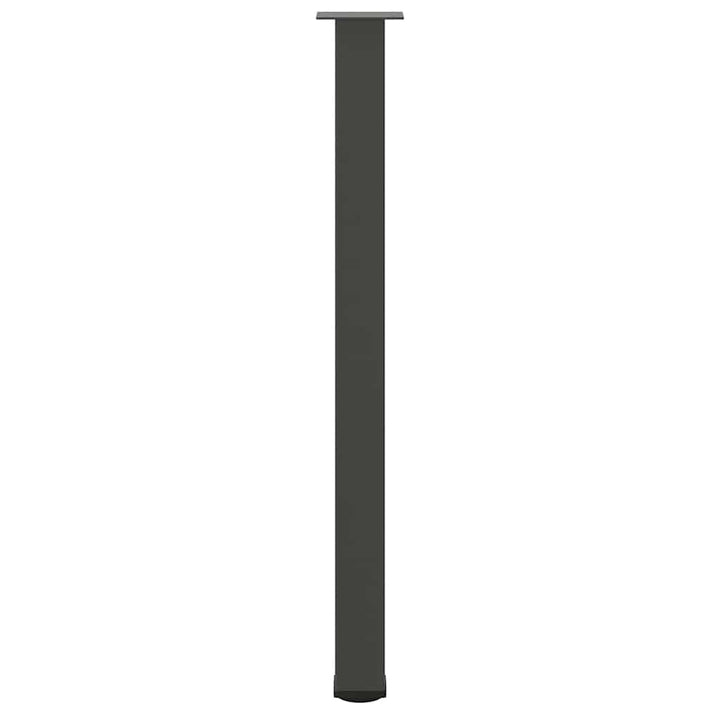 barbordsben 4 stk. antracit 110-112 cm stål