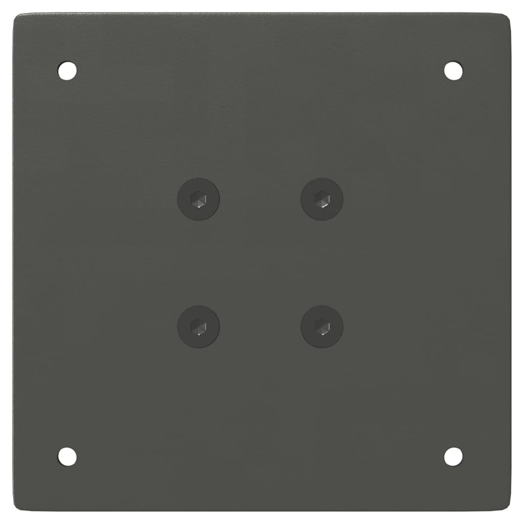 barbordsben 4 stk. antracit 110-112 cm stål