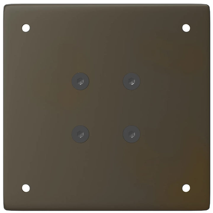 barbordsben 4 stk. naturstål 110-112 cm stål