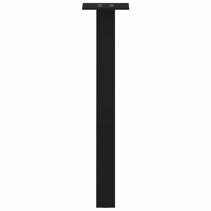 sofabordsben 4 stk. sort 30 cm stål