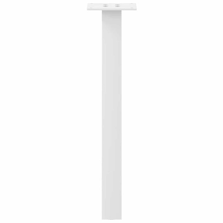 sofabordsben 4 stk. hvid 30 cm stål