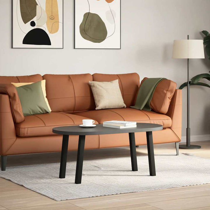 sofabordsben 4 stk. sort 42 cm stål
