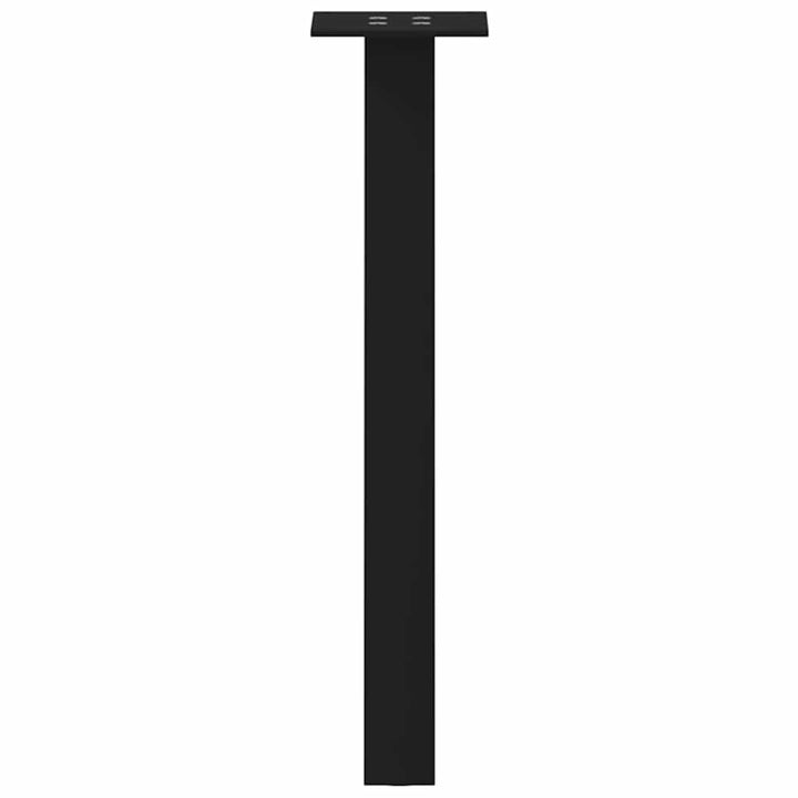 sofabordsben 4 stk. sort 42 cm stål
