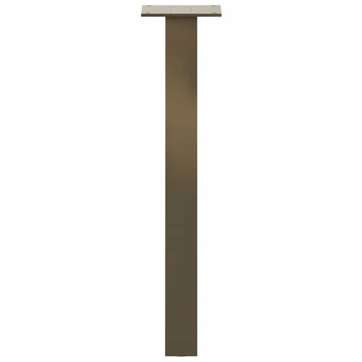 sofabordsben 4 stk. naturstål 42 cm stål