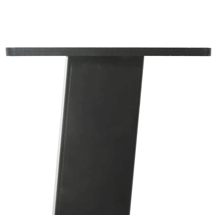 konsolbordben 4 stk. antracit 72 cm stål