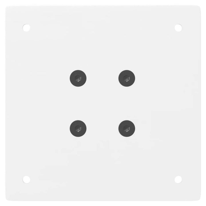 sofabordsben 4 stk. hvid 30 cm stål