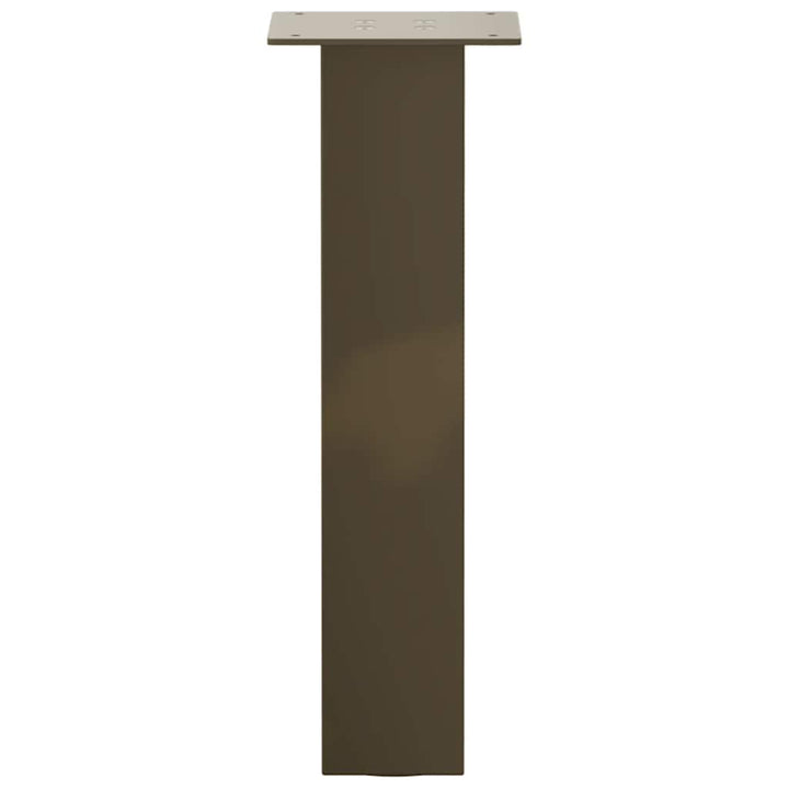 sofabordsben 4 stk. naturstål 30 cm stål
