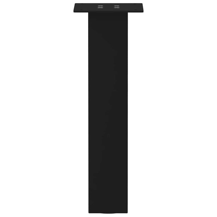 sofabordsben 4 stk. sort 42 cm stål