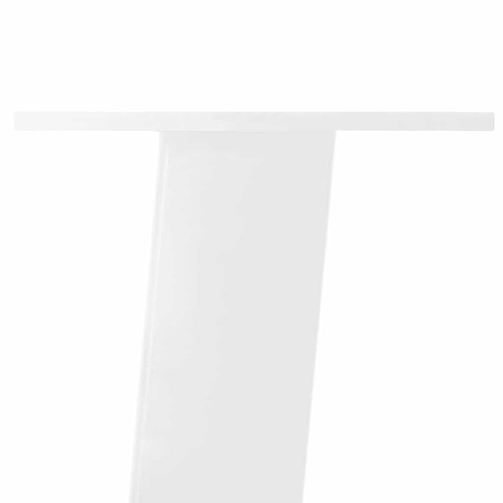 konsolbordben 4 stk. hvid 72 cm stål