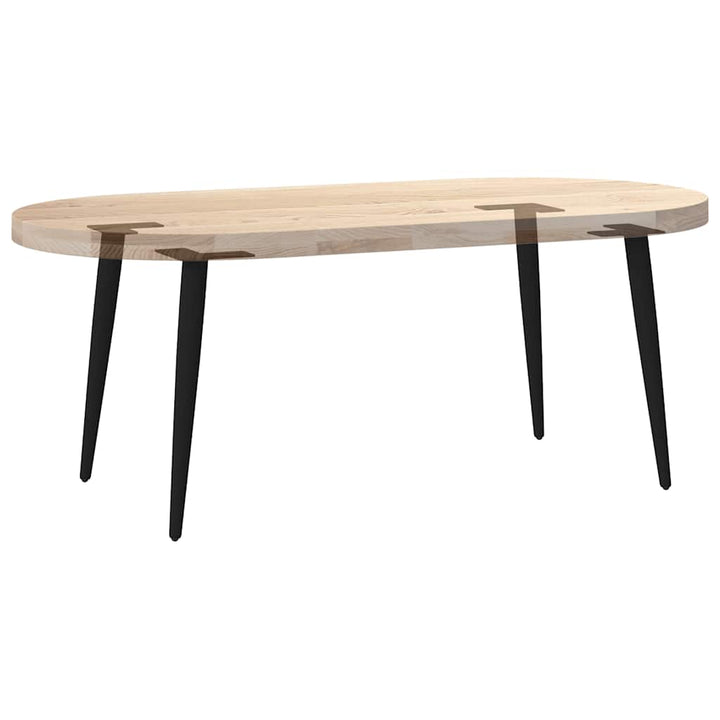 sofabordben konisk form 4 stk. sort 42-43 cm stål