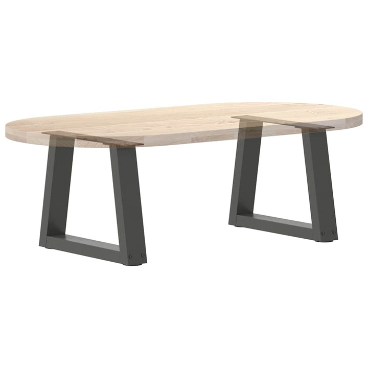 sofabordben V-formet 2 stk. antracit 30x(30-31,3) cm stål
