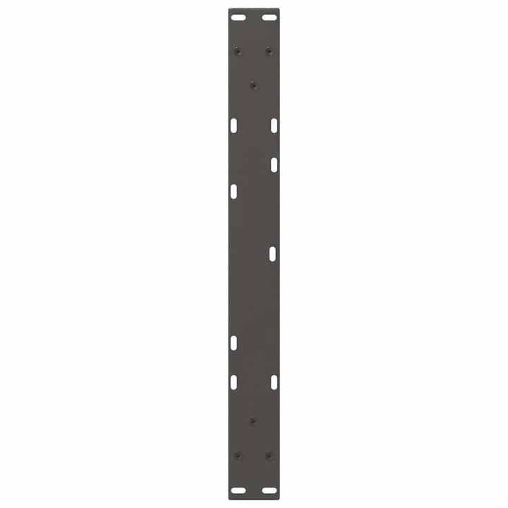 sofabordsben V-formet 2 stk. antracit 60x(30-31,3) cm stål