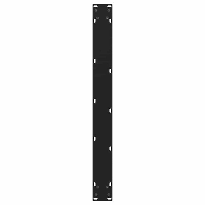 spisebordsben V-formet 2 stk. sort 70 x (72-73,3) cm stål