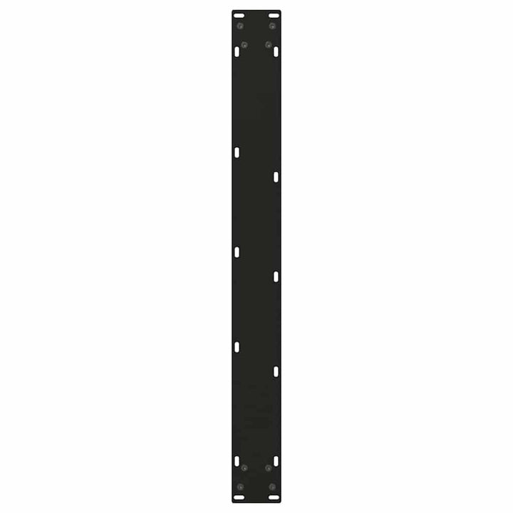 spisebordsben V-formet 2 stk. sort 90 x (72-73,3) cm stål