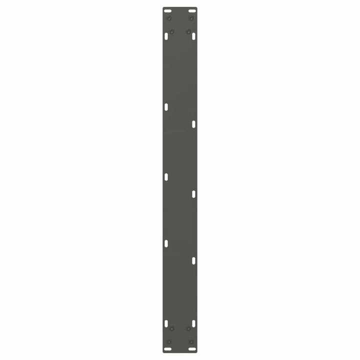 spisebordsben V-formet 3 stk. antracit 70 x (72-73,3) cm stål