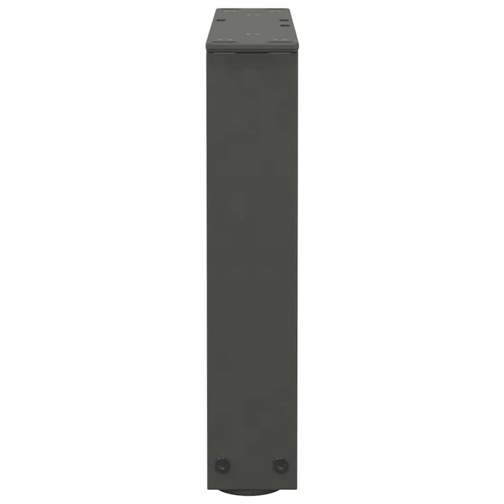sofabordben V-formet 2 stk. antracit 30x(30-31,3) cm stål