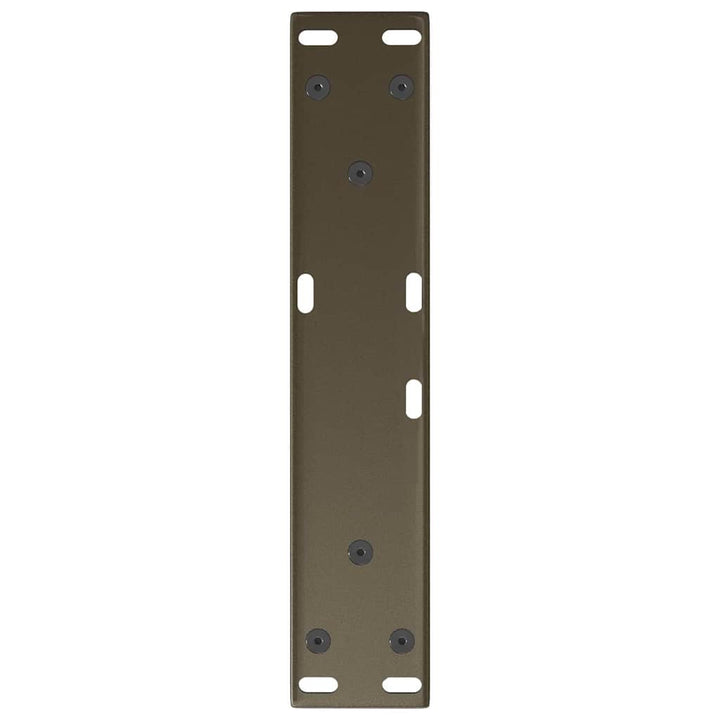 sofabordsben V-formet 2 stk. naturstål 30x(30-31,3) cm stål