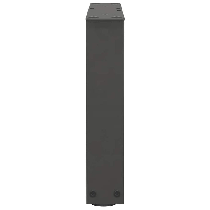 sofabordsben V-formet 2 stk. antracit 40x(30-31,3) cm stål