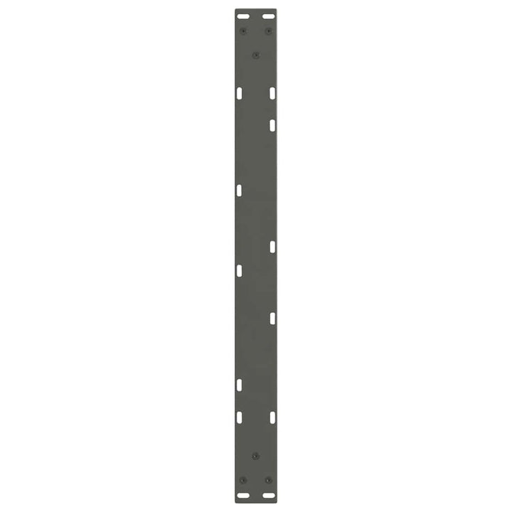 sofabordsben V-formet 2 stk. antracit 70x(30-31,3) cm stål