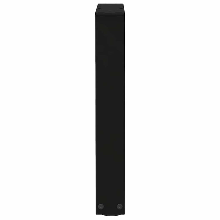 sofabordsben V-formet 2 stk. sort 28 x (42-43,3) cm stål