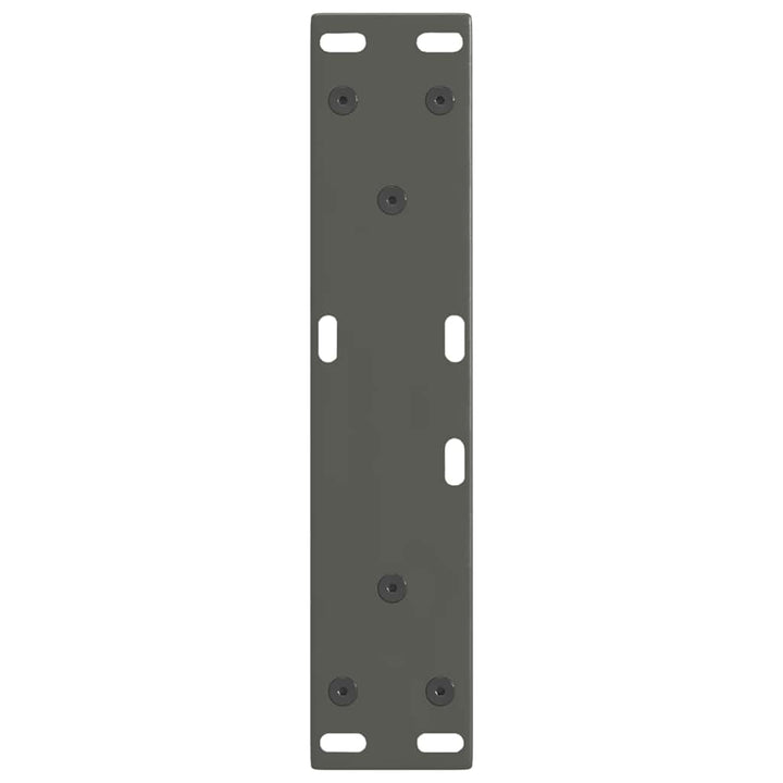 sofabordsben V-formet 2 stk. antracit 28 x (42-43,3) cm stål