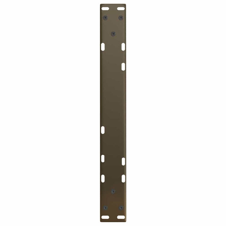 sofabordsben V-formet 2 stk. naturstål 60x(42-43,3) cm stål