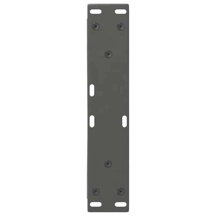 sofabordsben 2 stk. antracit 30x(30-31,3) cm stål