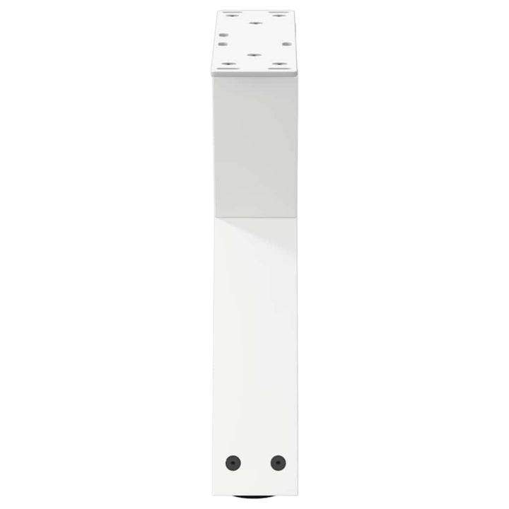 sofabordsben 2 stk. hvid 40x(30-31,3) cm stål