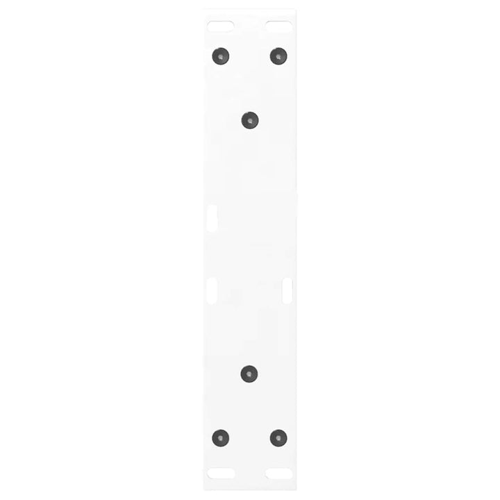 sofabordsben 2 stk. hvid 40x(30-31,3) cm stål
