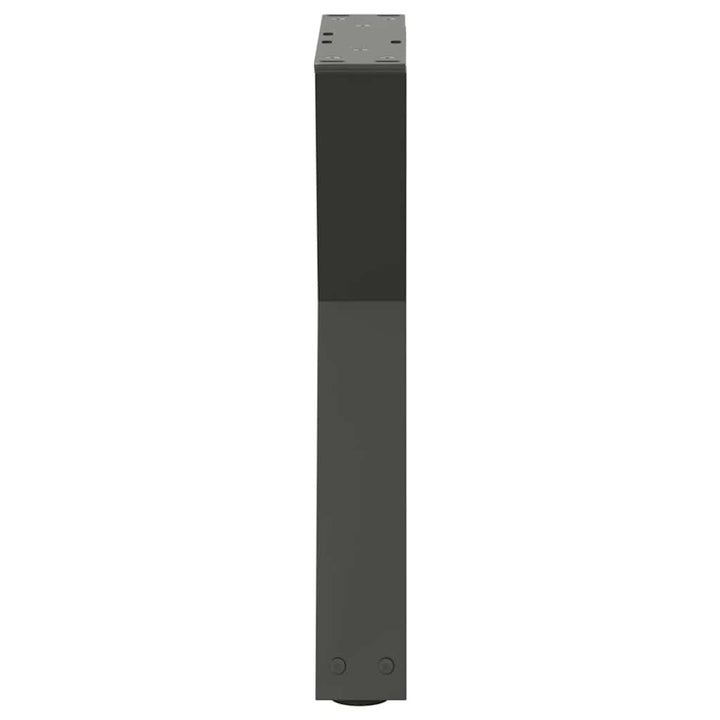 sofabordsben 2 stk. antracit 38 x (42-43,3) cm stål