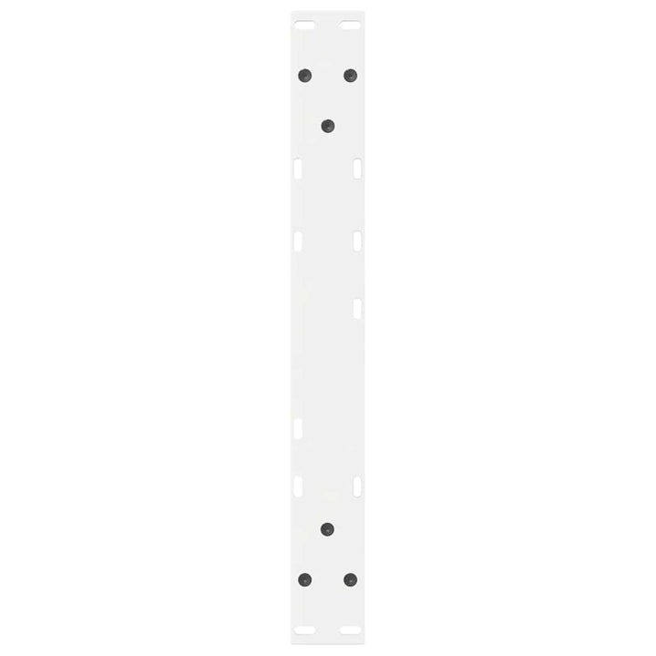 sofabordsben 2 stk. hvid 60 x (42-43,3) cm stål