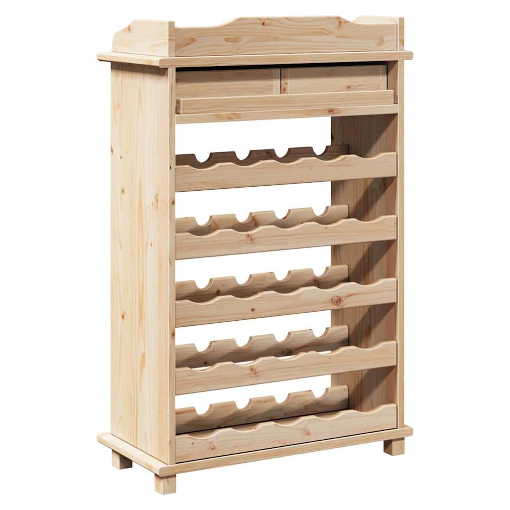 Vinfad Naturfarvet 58 x 28 x 90 cm Massiv Fyrretræ