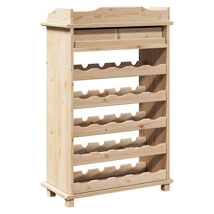 Vinfad Naturfarvet 58 x 28 x 90 cm Massiv Fyrretræ