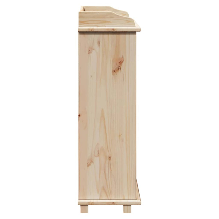 Vinfad Naturfarvet 58 x 28 x 90 cm Massiv Fyrretræ