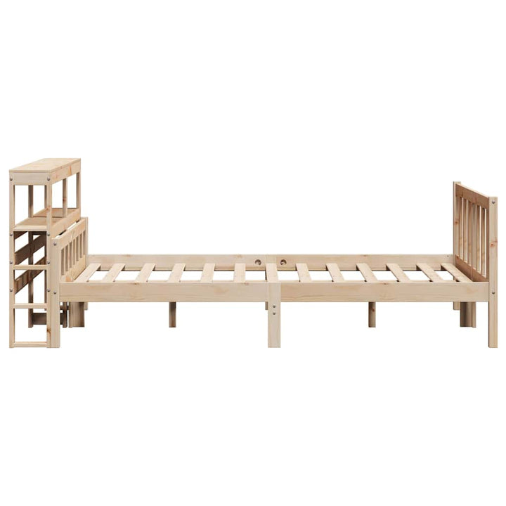 sengeramme uden madras 160x200 cm massivt fyrretræ