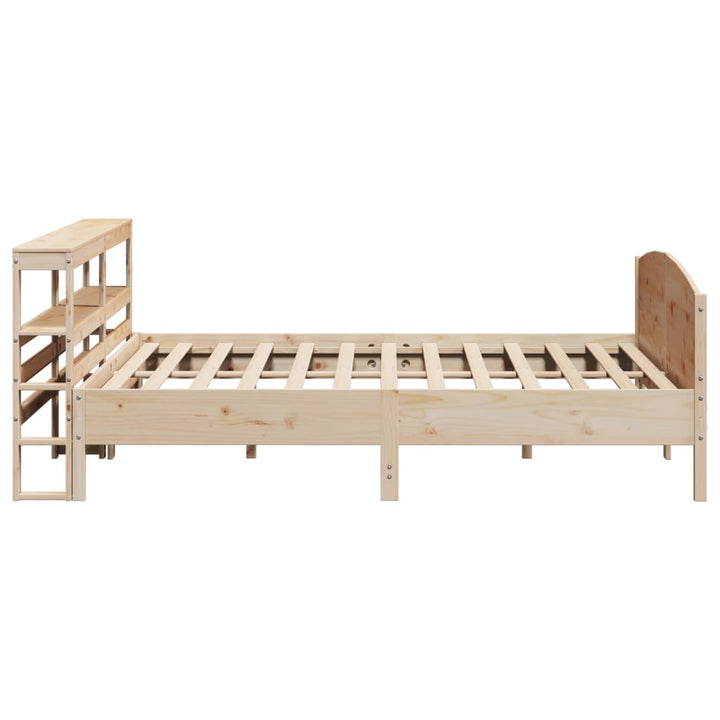 sengeramme uden madras 180x200 cm massivt fyrretræ