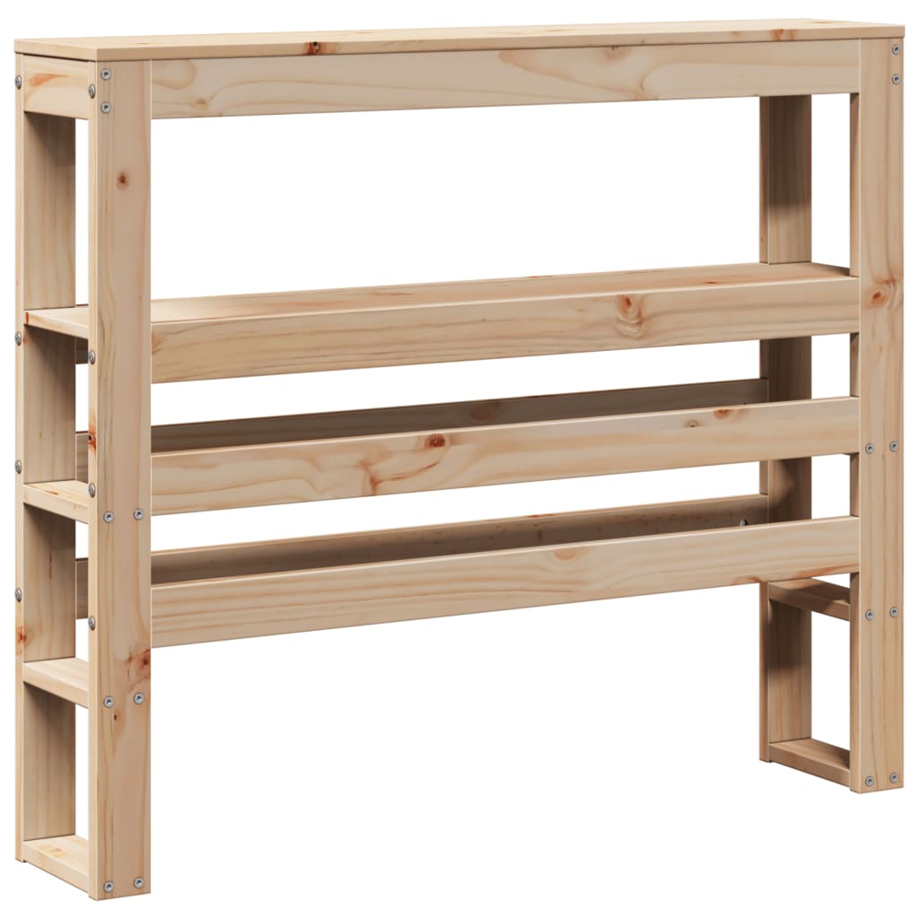 sengeramme uden madras 90x190 cm massivt fyrretræ