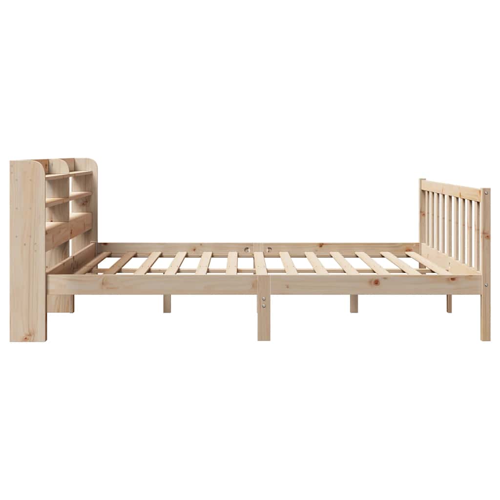 sengeramme uden madras 180x200 cm massivt fyrretræ