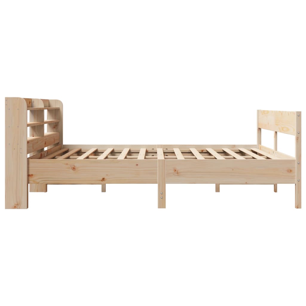 sengeramme uden madras 180x200 cm massivt fyrretræ