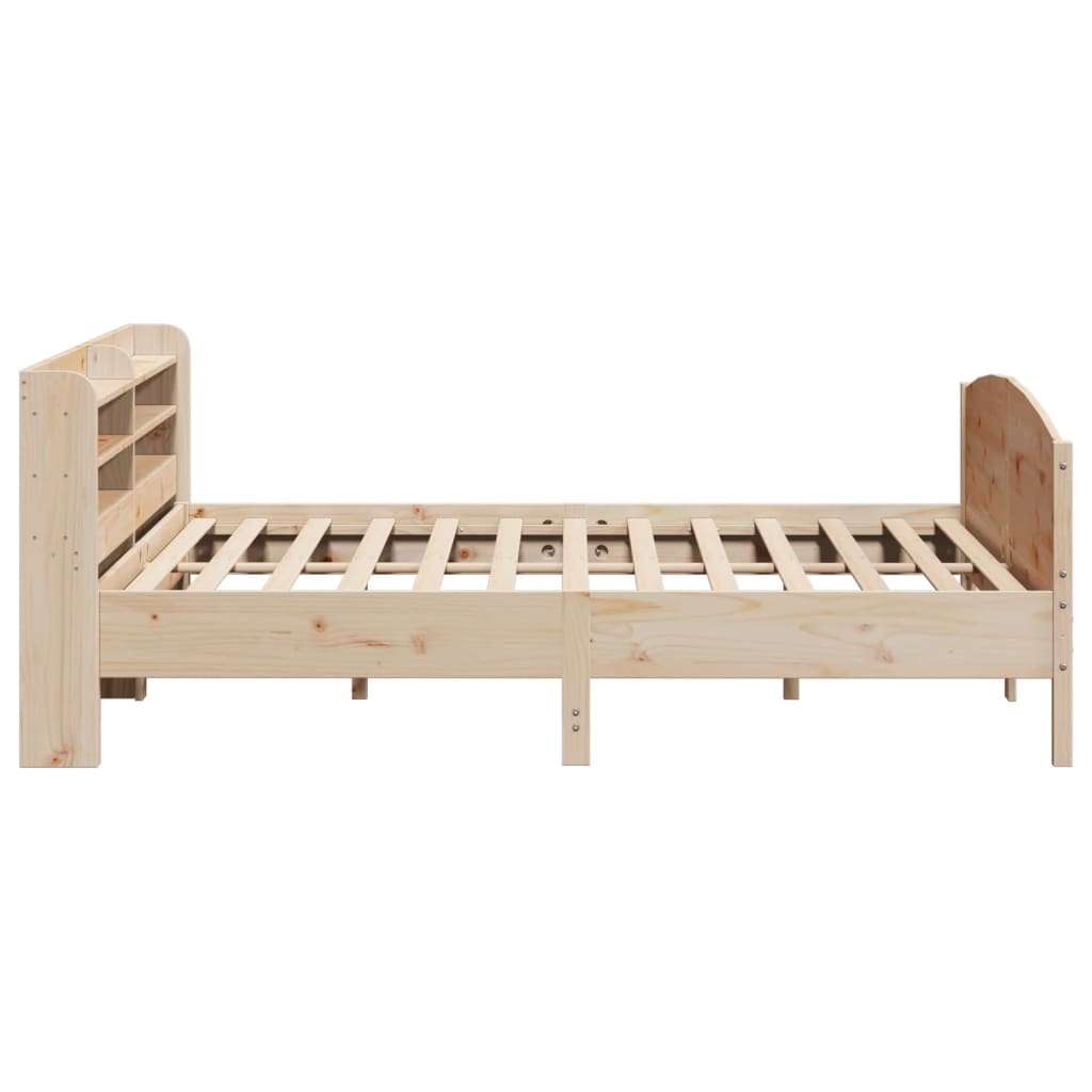 sengeramme uden madras 180x200 cm massivt fyrretræ