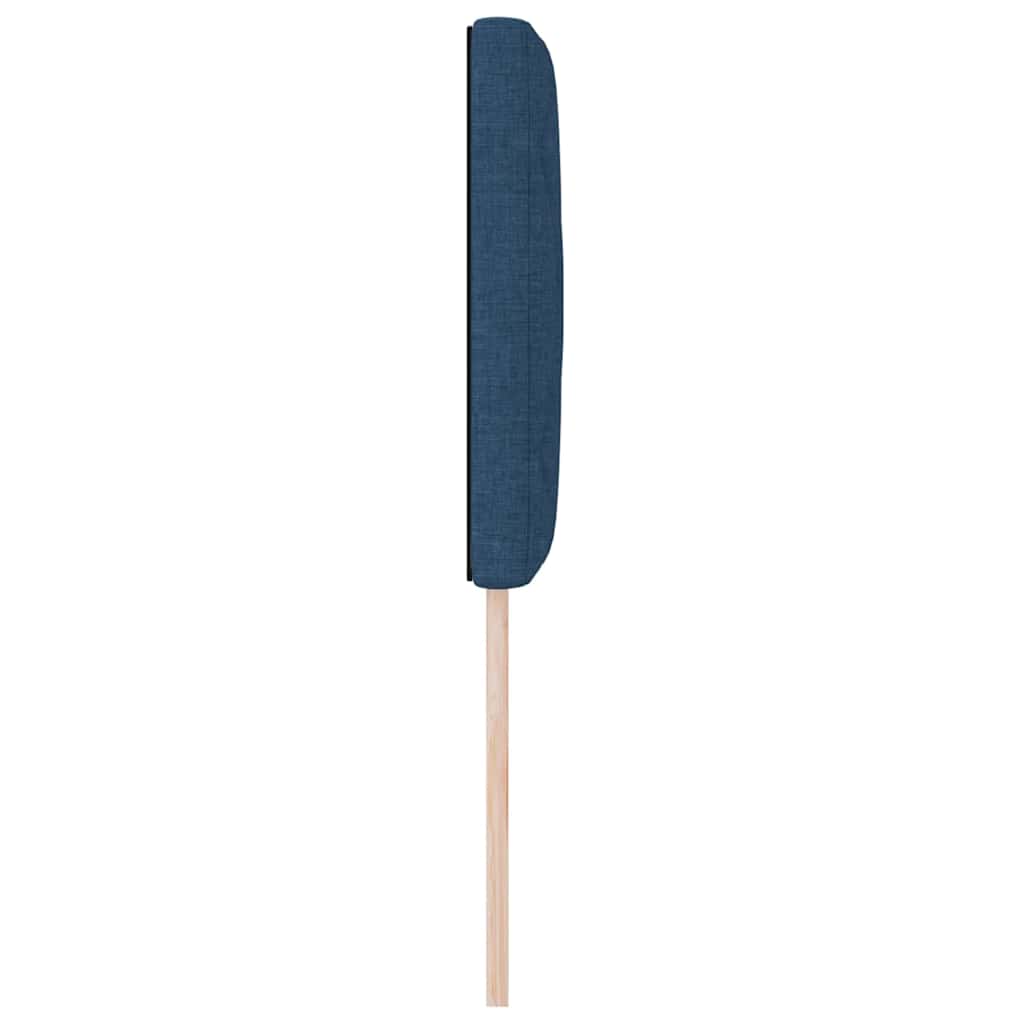LED sengegavl Blå 80 cm Stof