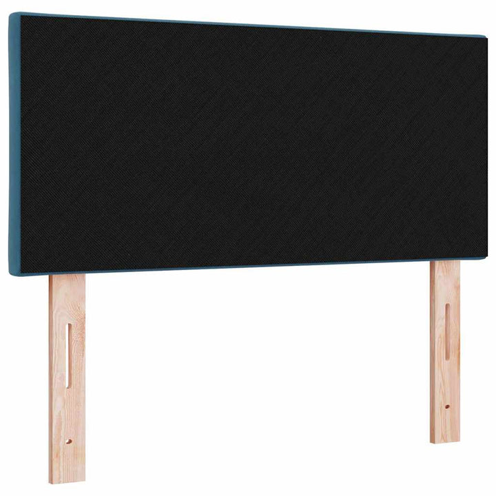 LED sengegavl Mørk blå 100 cm Fløjl
