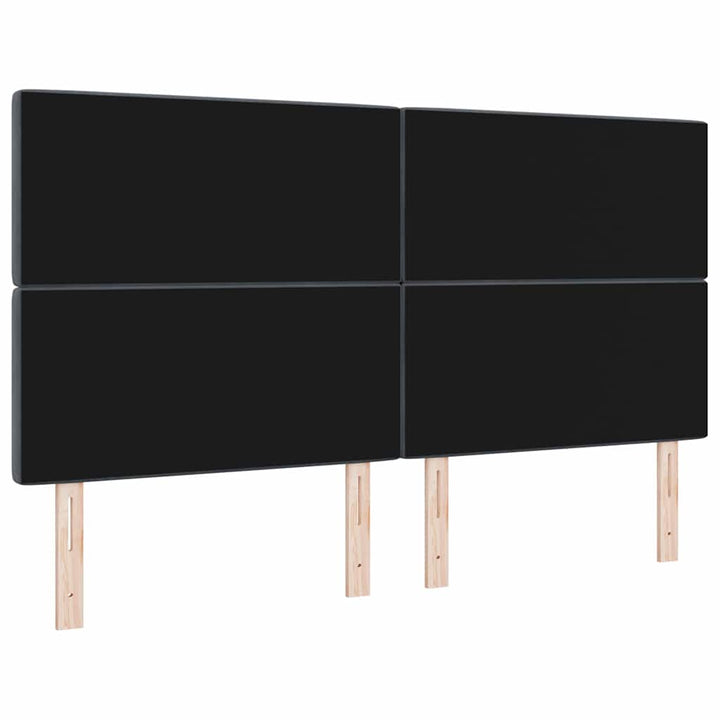 LED sengegavl med LED-lysstrimler Mørkegrå 180 cm Fløjl
