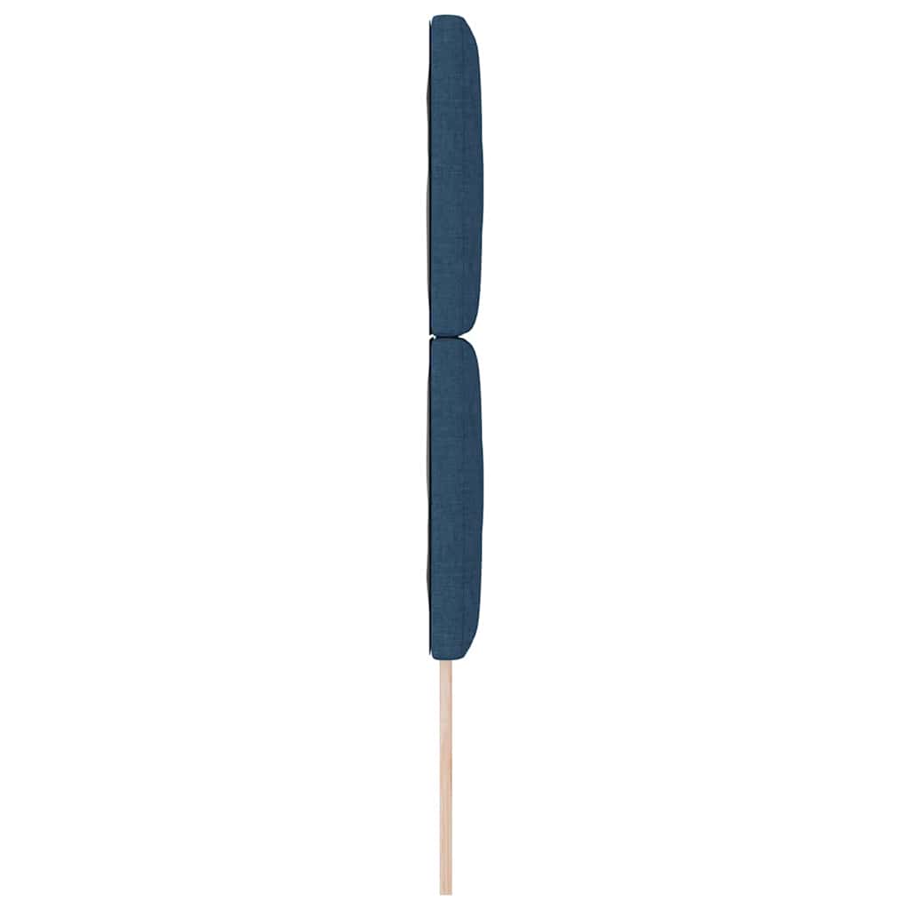 LED sengegavl Blå 80 cm Stof