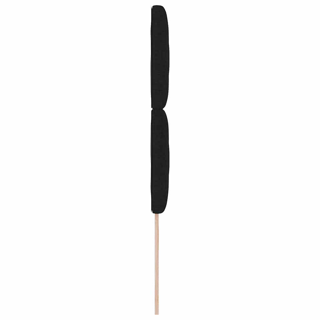 LED sengegavl Sort Stof