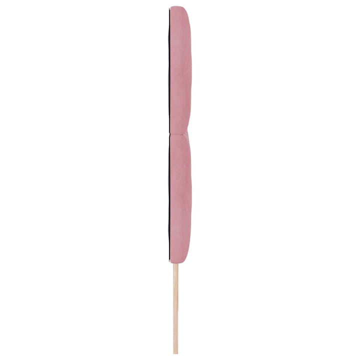LED sengegavl Lyserød 180 cm Fløjl