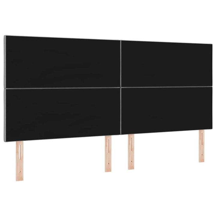 LED sengegavl Lysegrå 200 cm Stof
